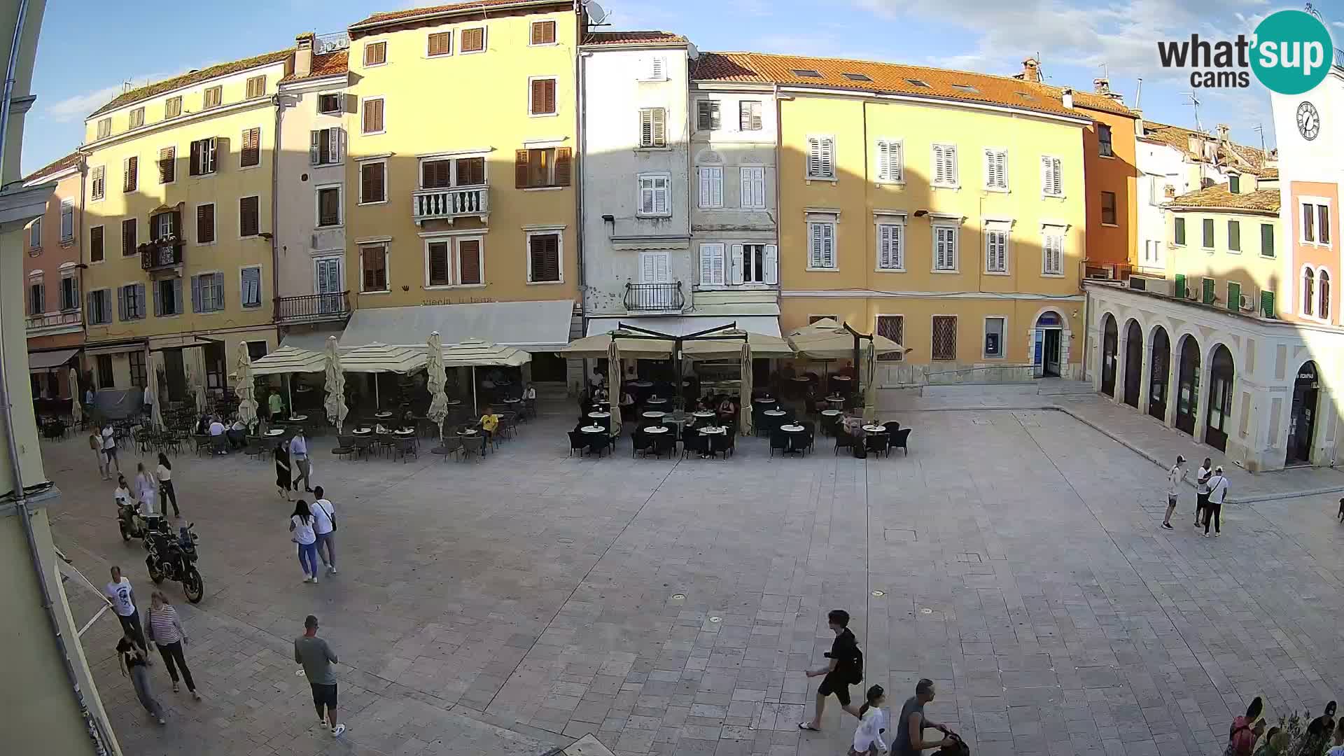 Webcam Rovinj Zentrum – Hauptplatz in Echtzeit