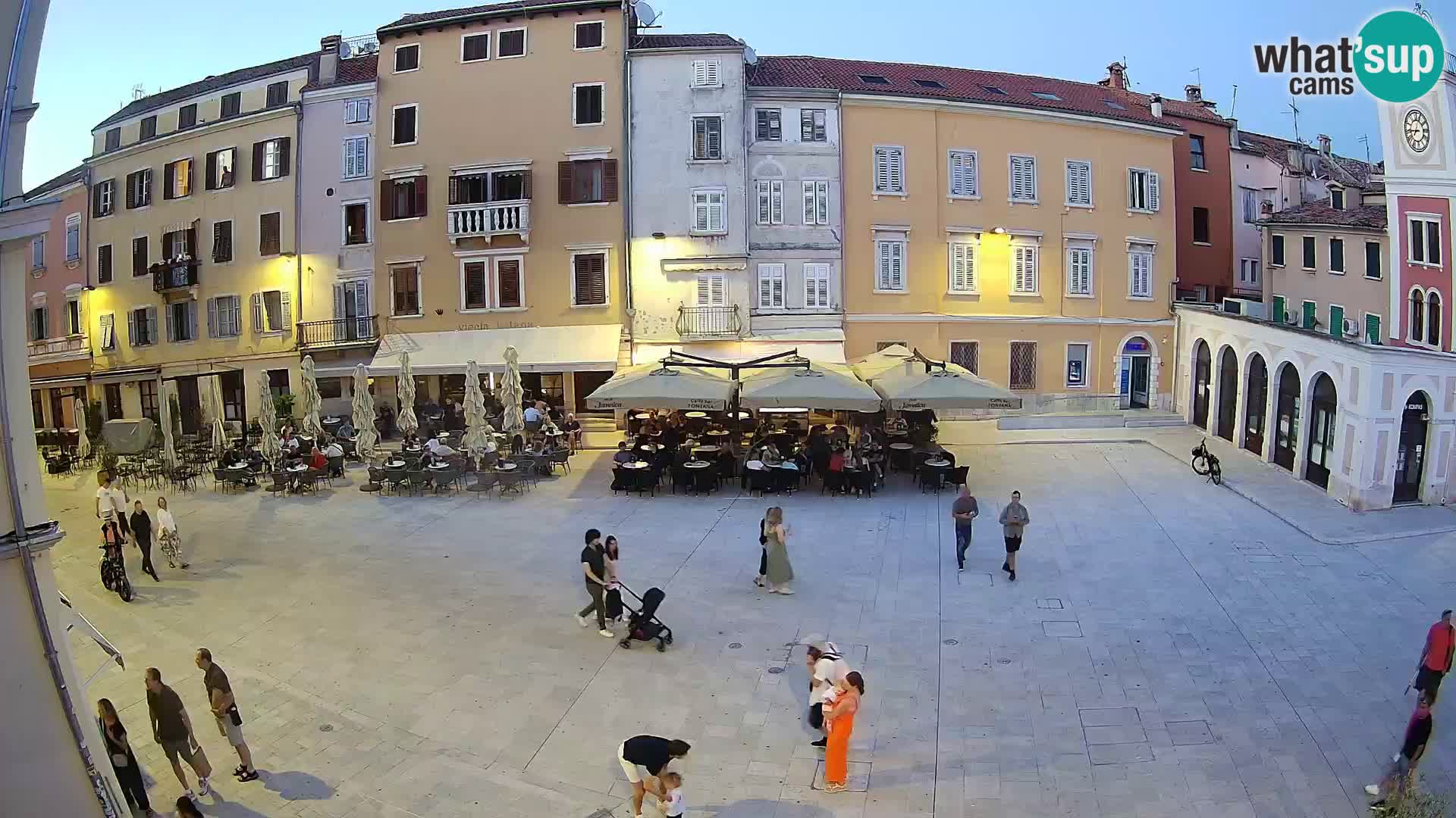 Rovinj Center Webcam – Main Square