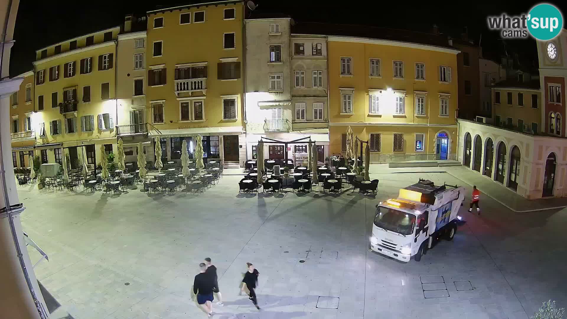 Webcam Rovinj Zentrum – Hauptplatz in Echtzeit