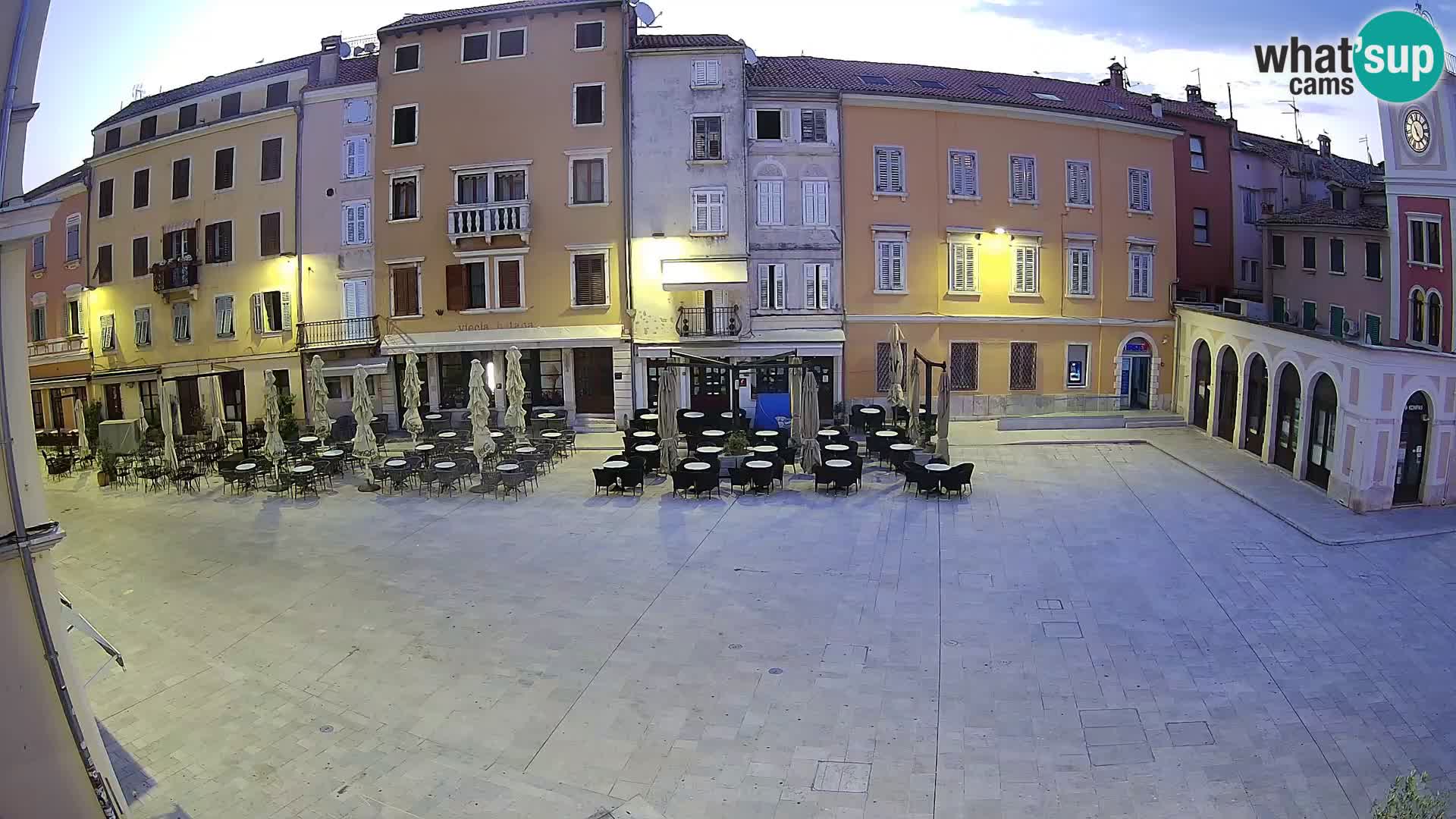 Webcam Rovinj Center – Plaza Principal