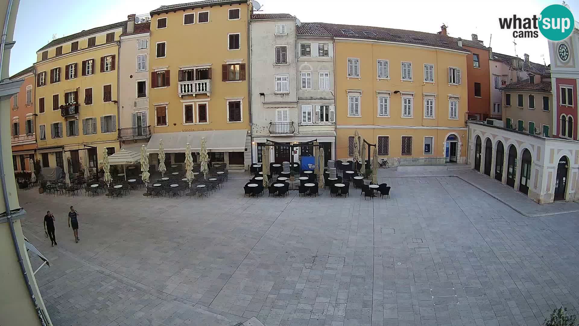 Spletna kamera Rovinj Center – Glavni trg