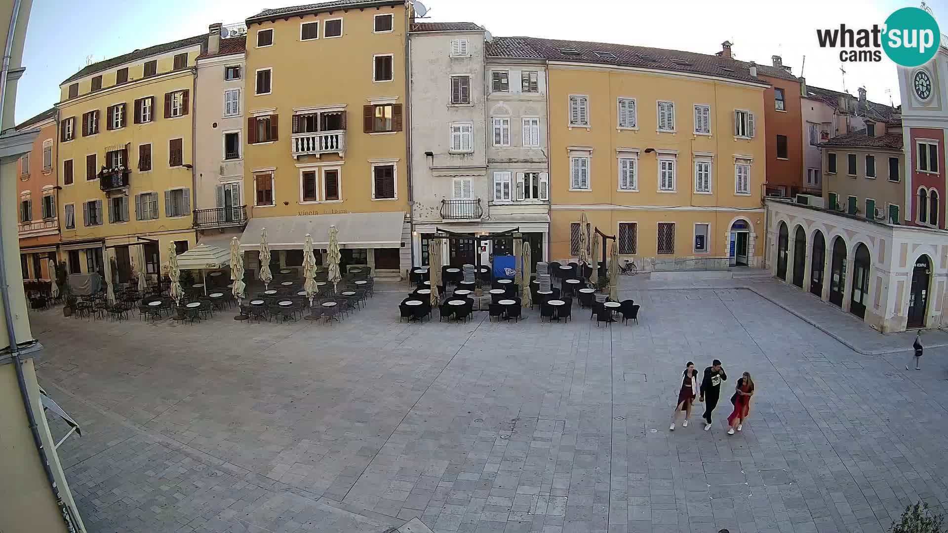 Webcam Rovinj Centre – Place Principale