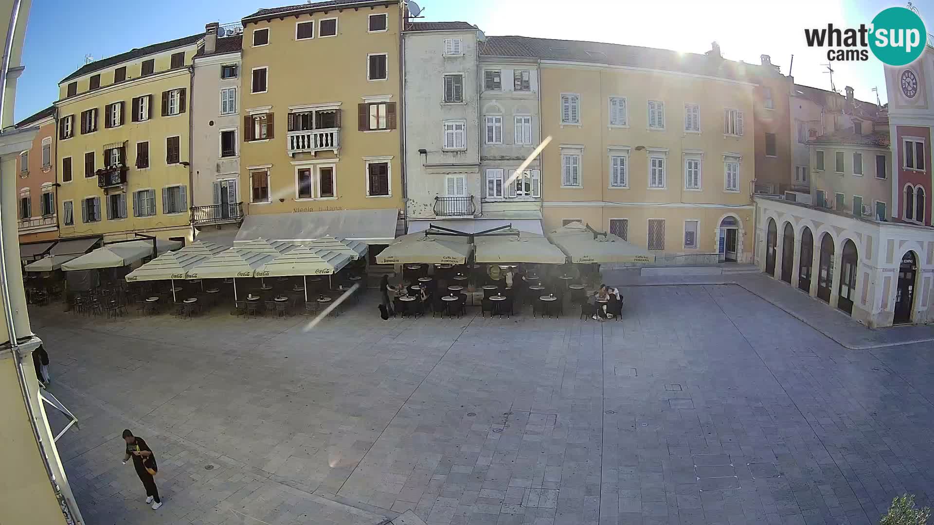 Webcam Rovinj Centre – Place Principale