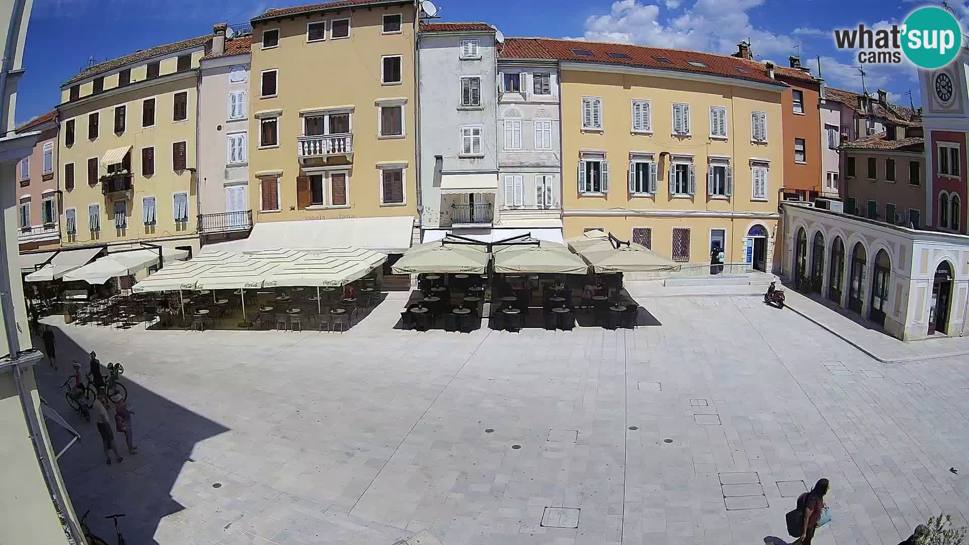 Webcam Rovigno Centro – Piazza Centrale