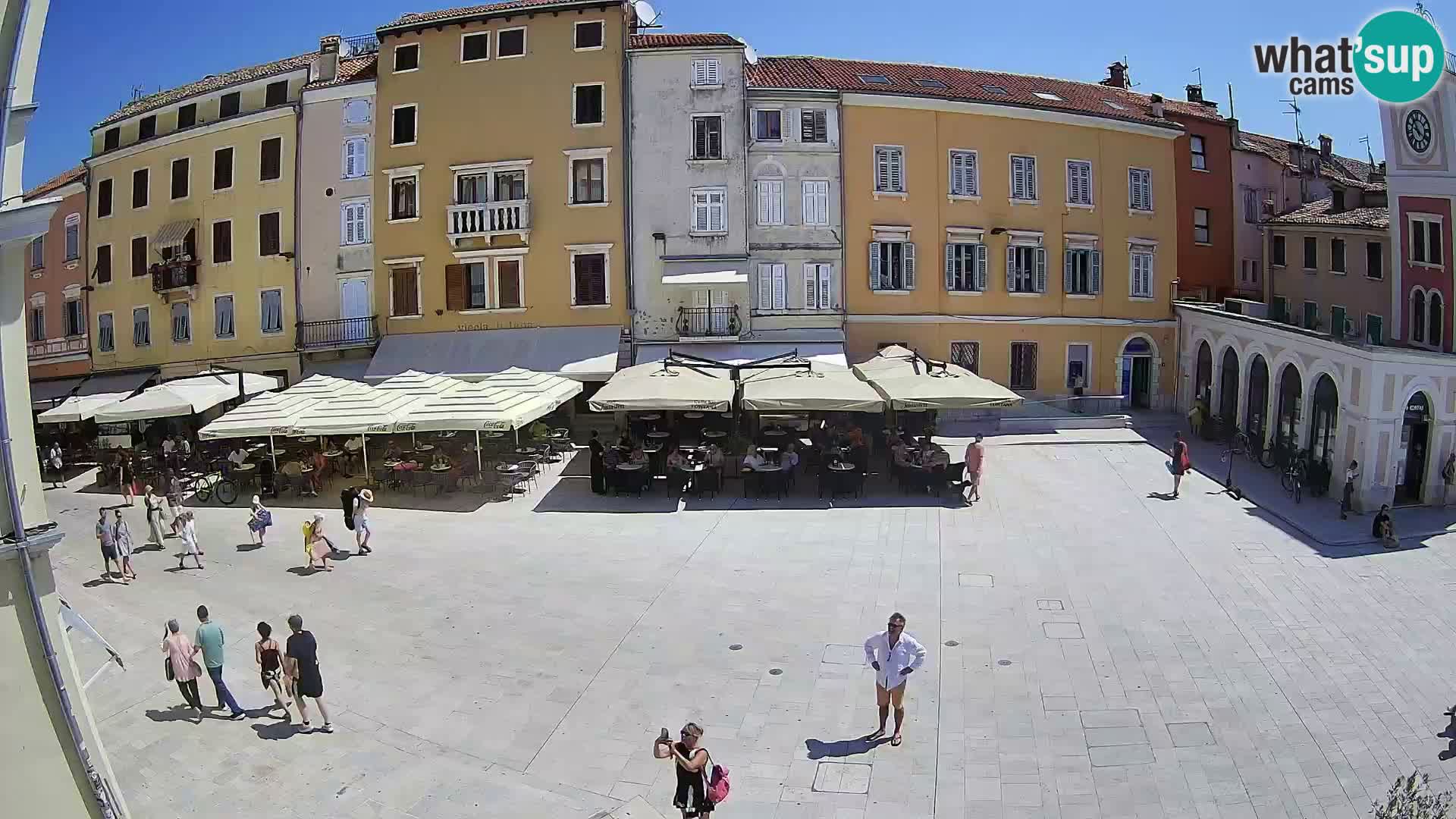Rovinj Center Webcam – Main Square