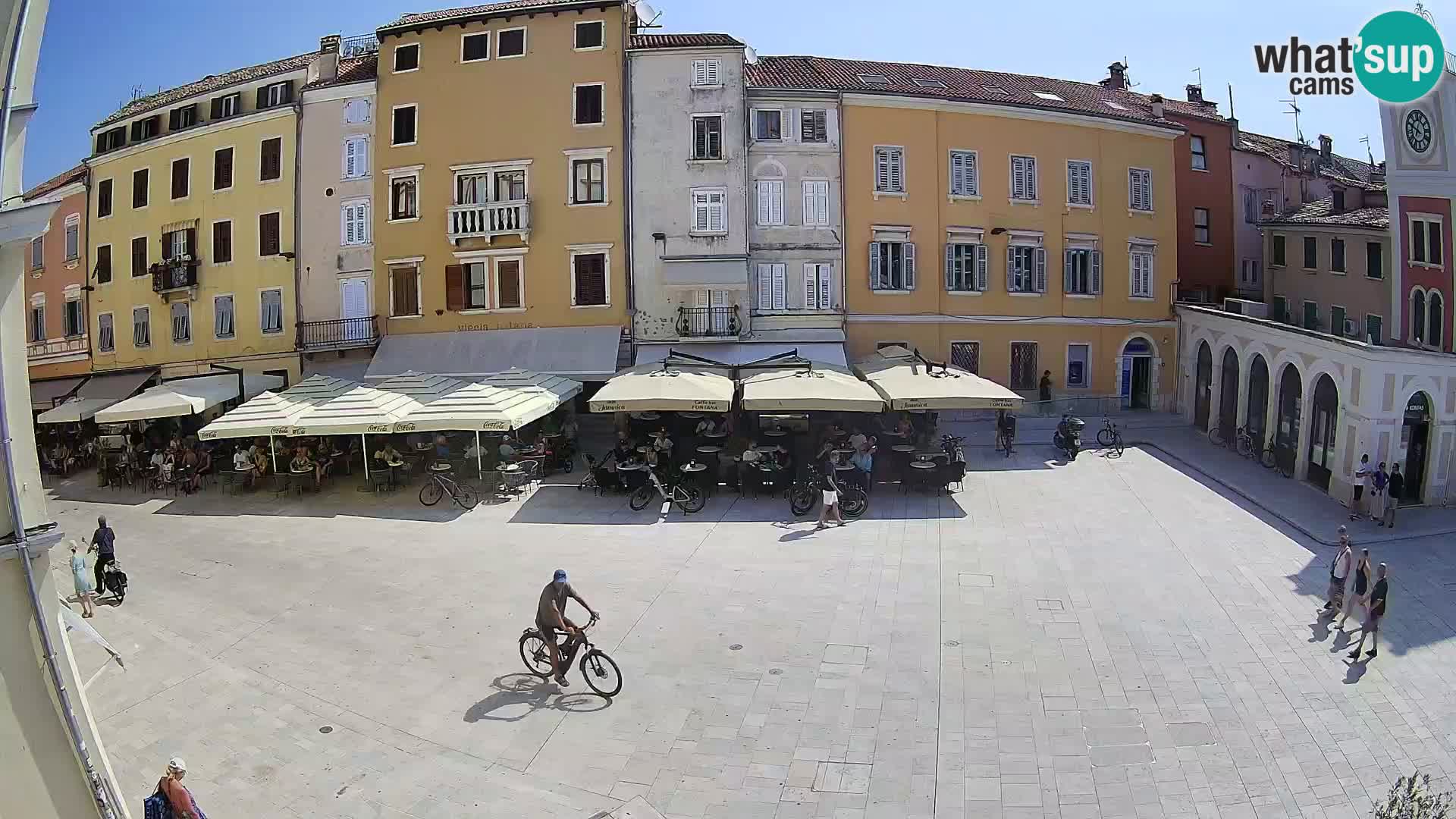 Rovinj Center Webcam – Main Square