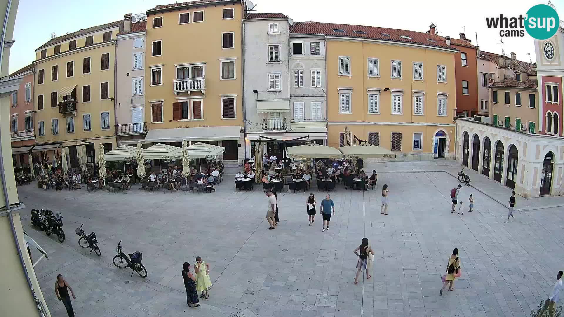 Webcam Rovinj Zentrum – Hauptplatz in Echtzeit