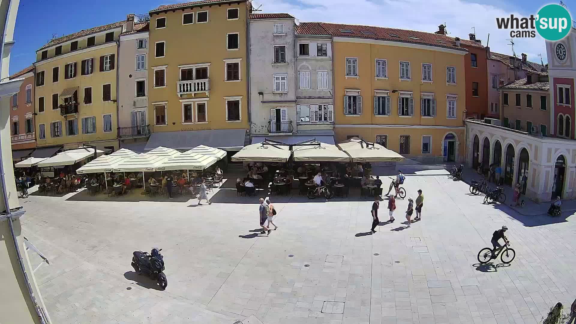 Webcam Rovinj Centar – glavni trg