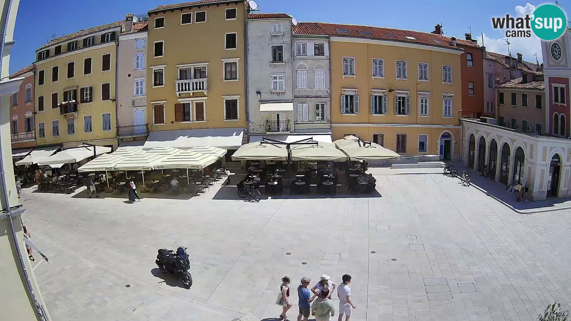 Webcam Rovigno Centro – Piazza Centrale