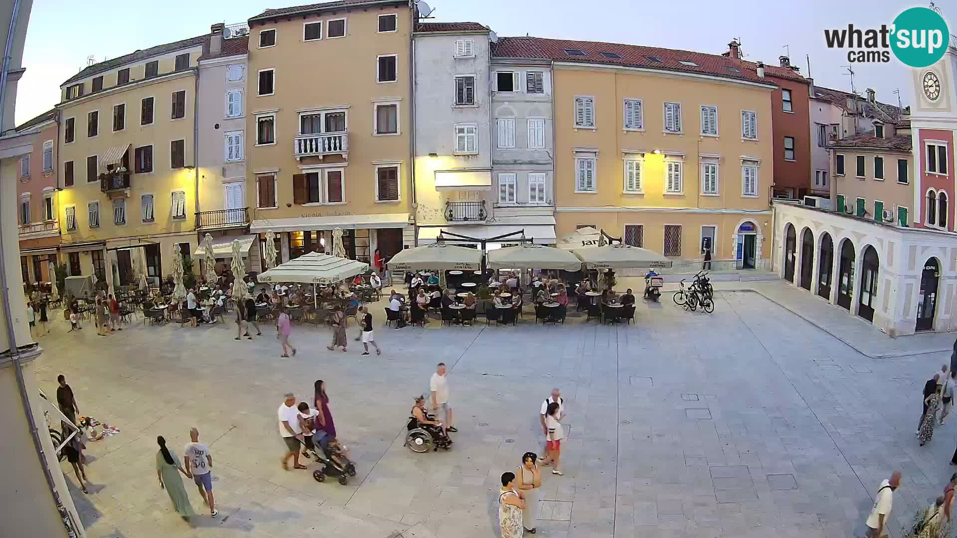Rovinj Center Webcam – Main Square