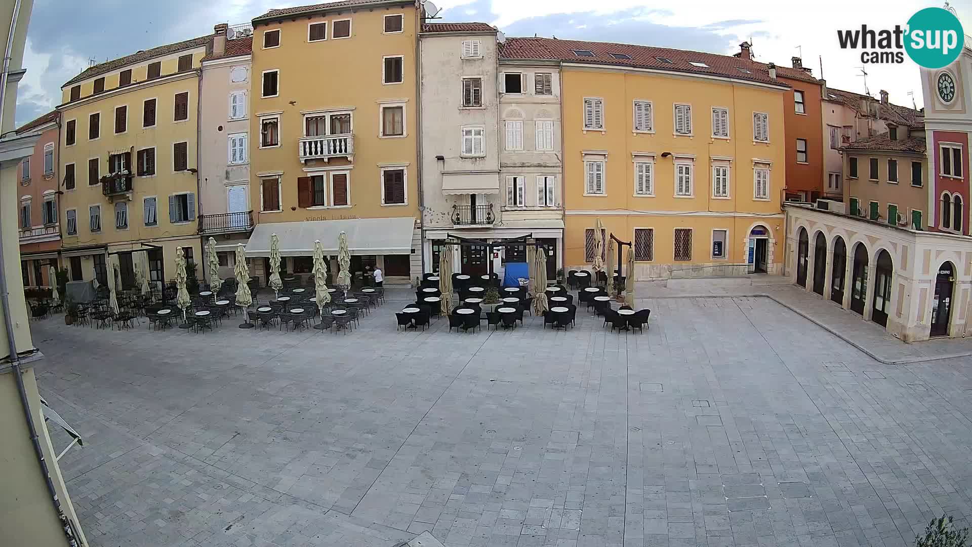 Webcam Rovinj Center – Plaza Principal