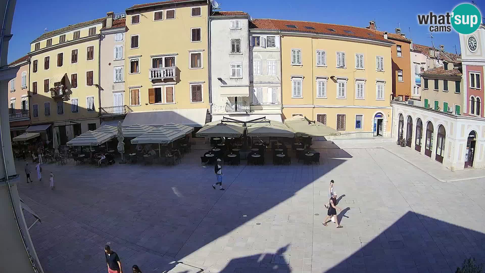 Rovinj Center Webcam – Main Square