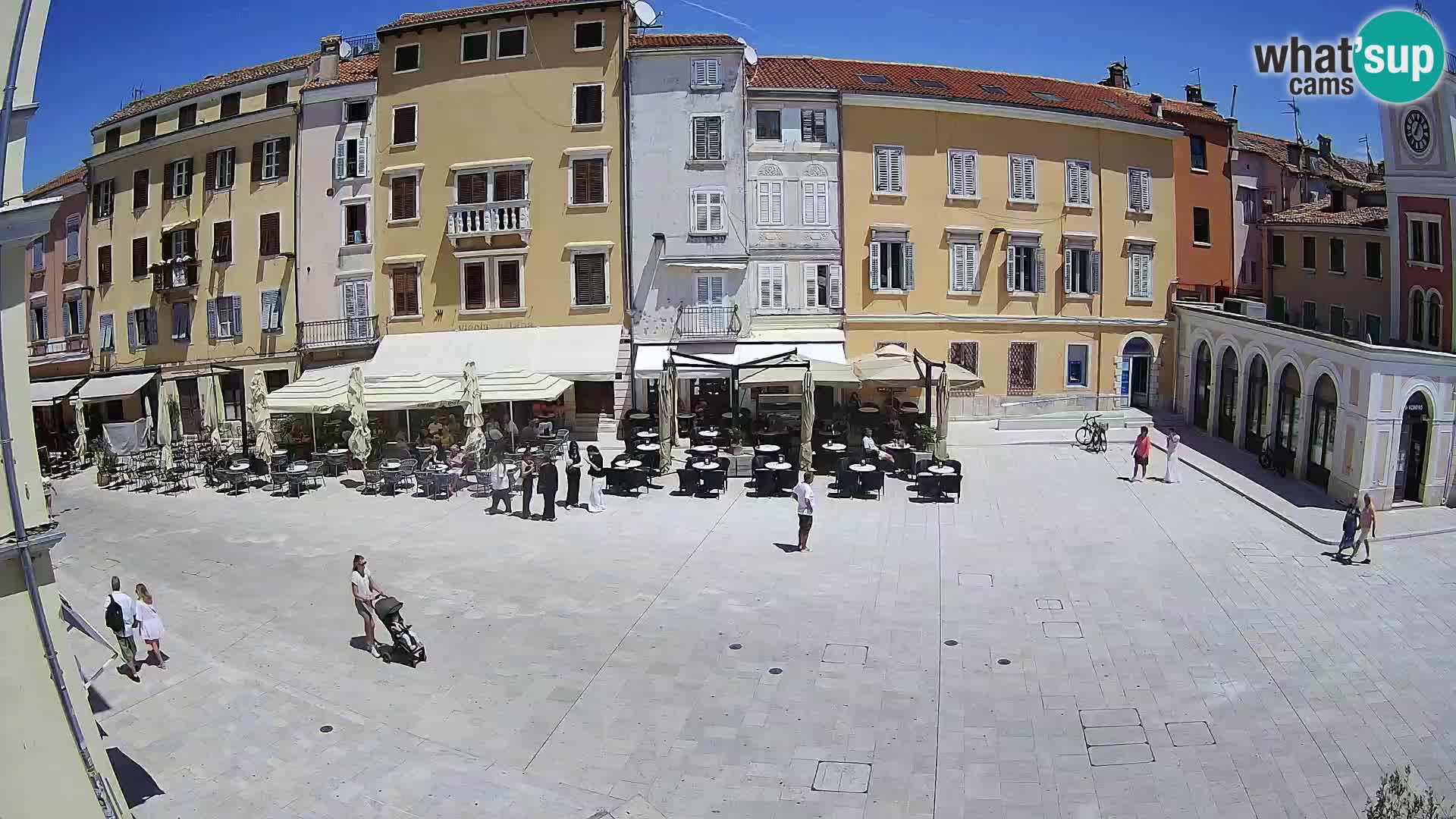 Rovinj Center Webcam – Main Square