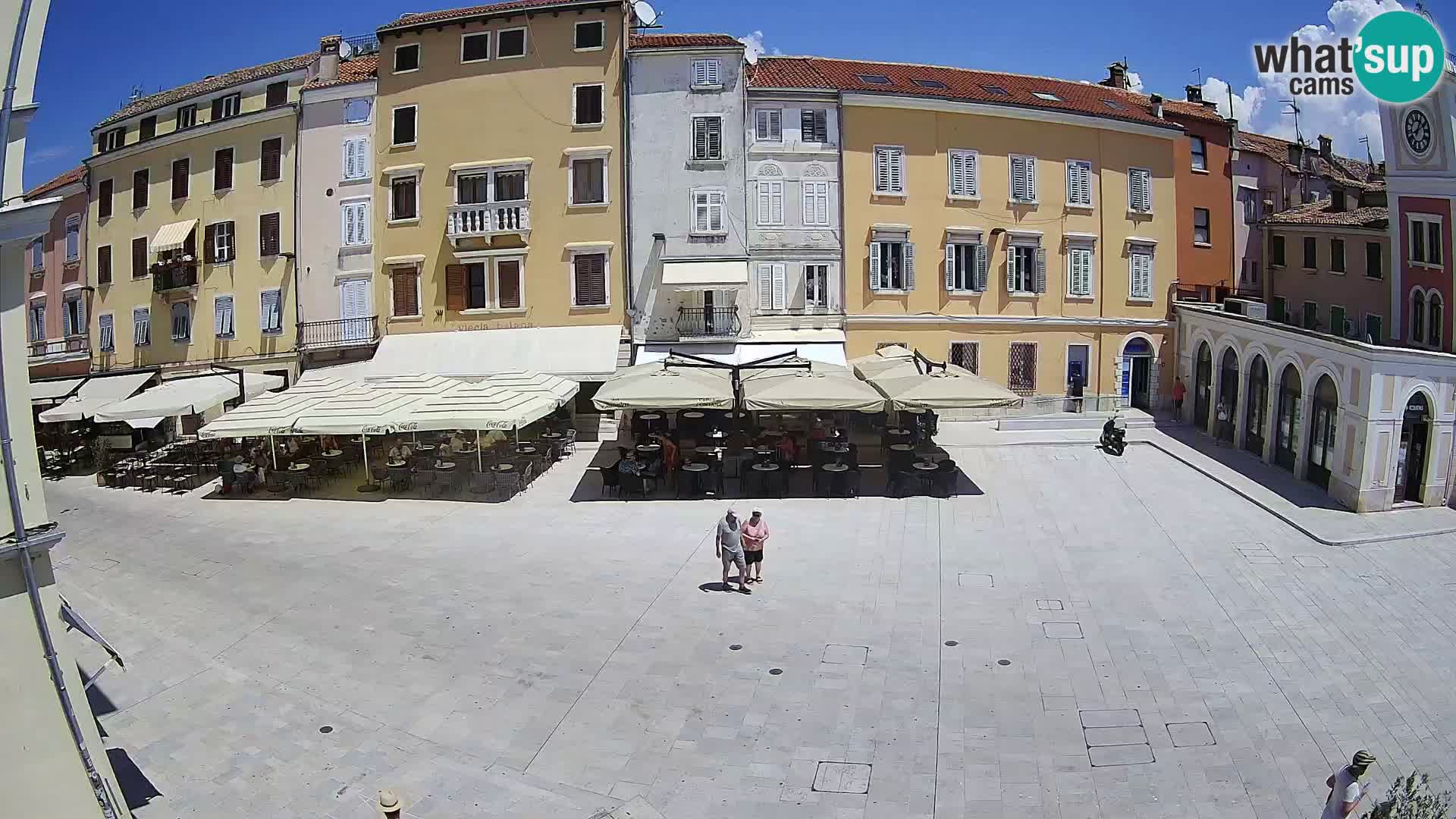 Spletna kamera Rovinj Center – Glavni trg