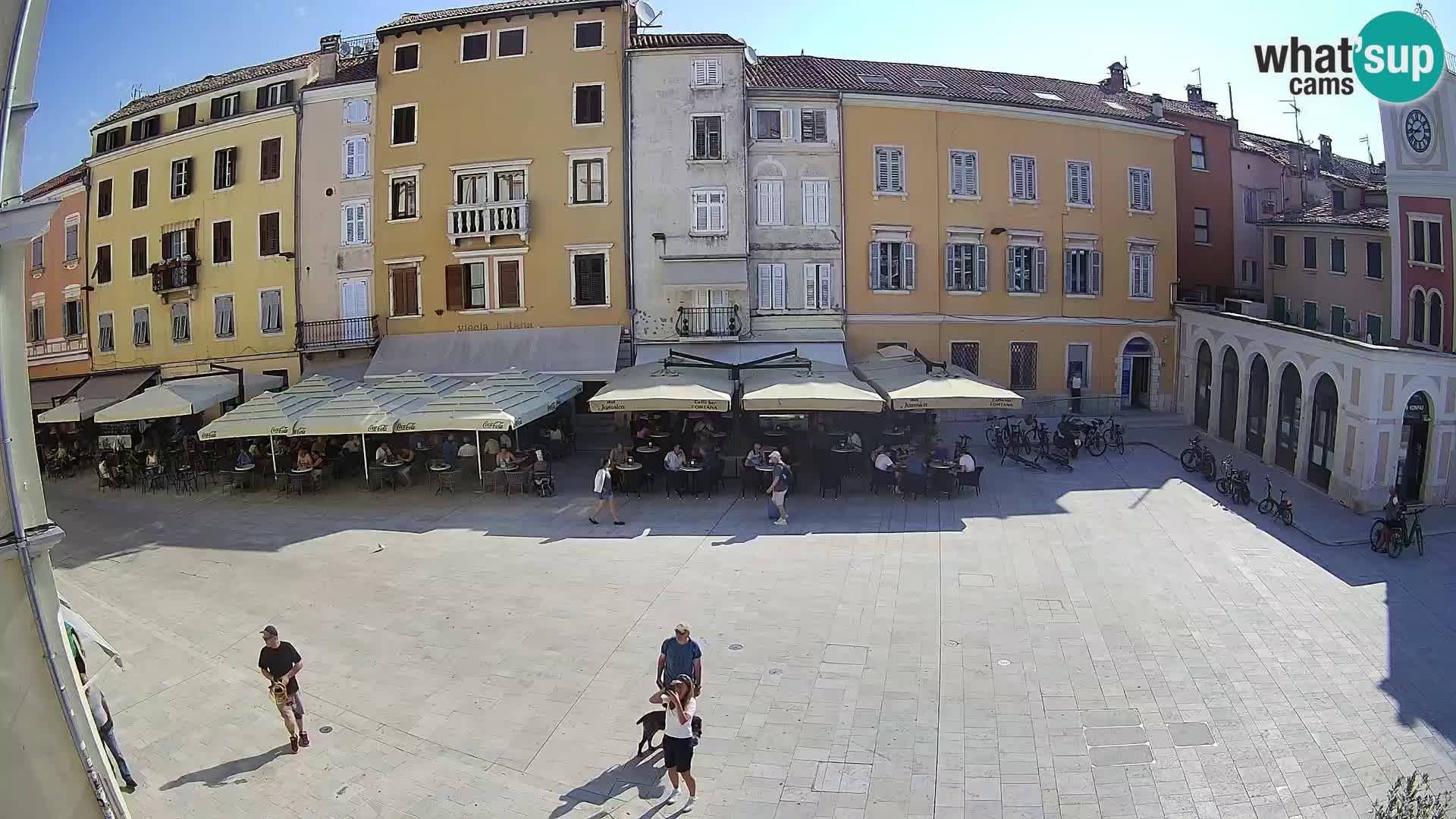 Rovinj Center Webcam – Main Square