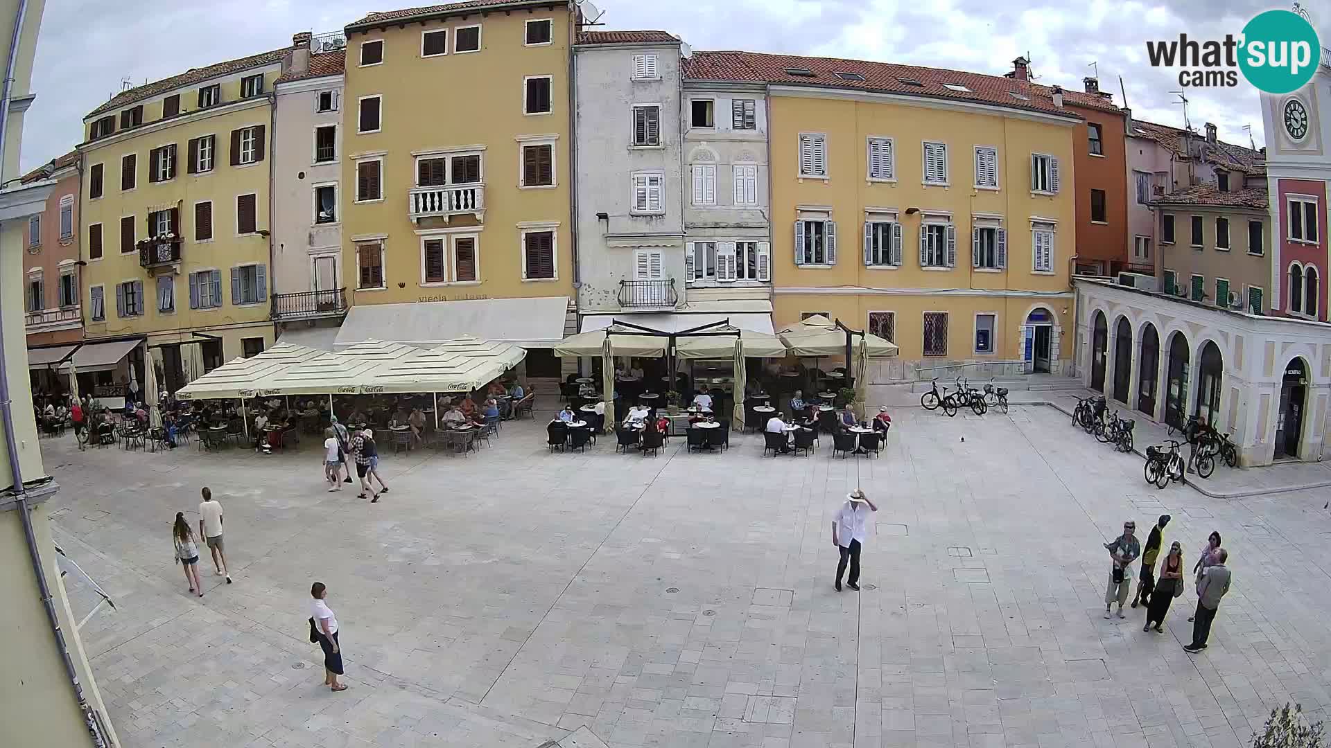 Rovinj Center Webcam – Main Square