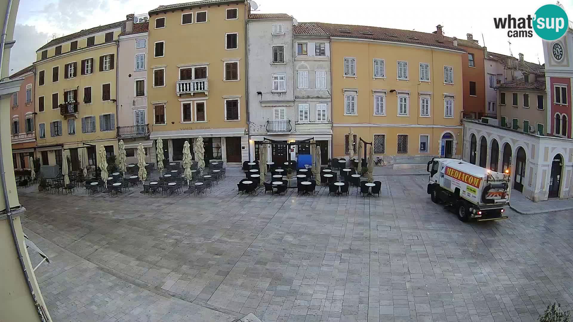 Webcam Rovinj Zentrum – Hauptplatz in Echtzeit