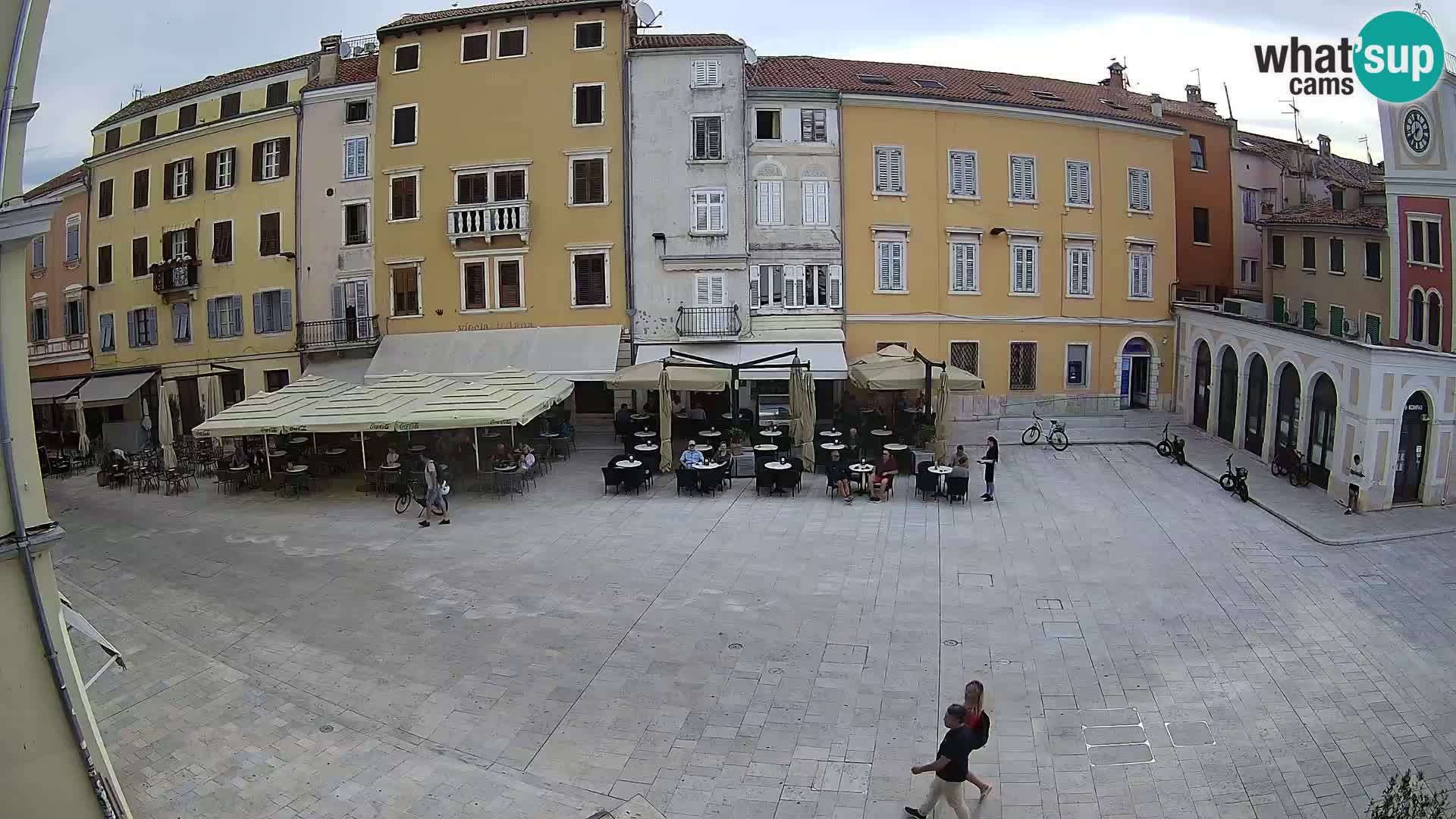 Webcam Rovinj Center – Plaza Principal