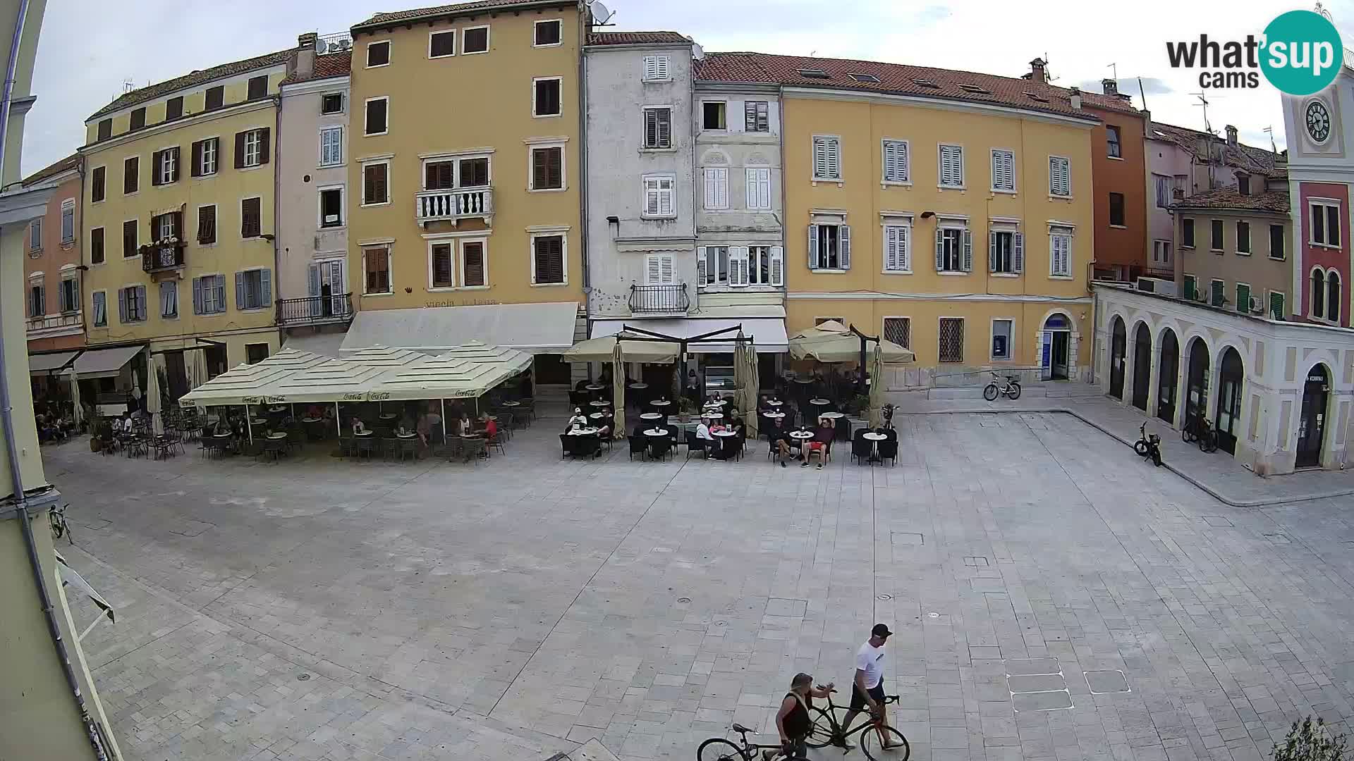 Webcam Rovinj Zentrum – Hauptplatz in Echtzeit