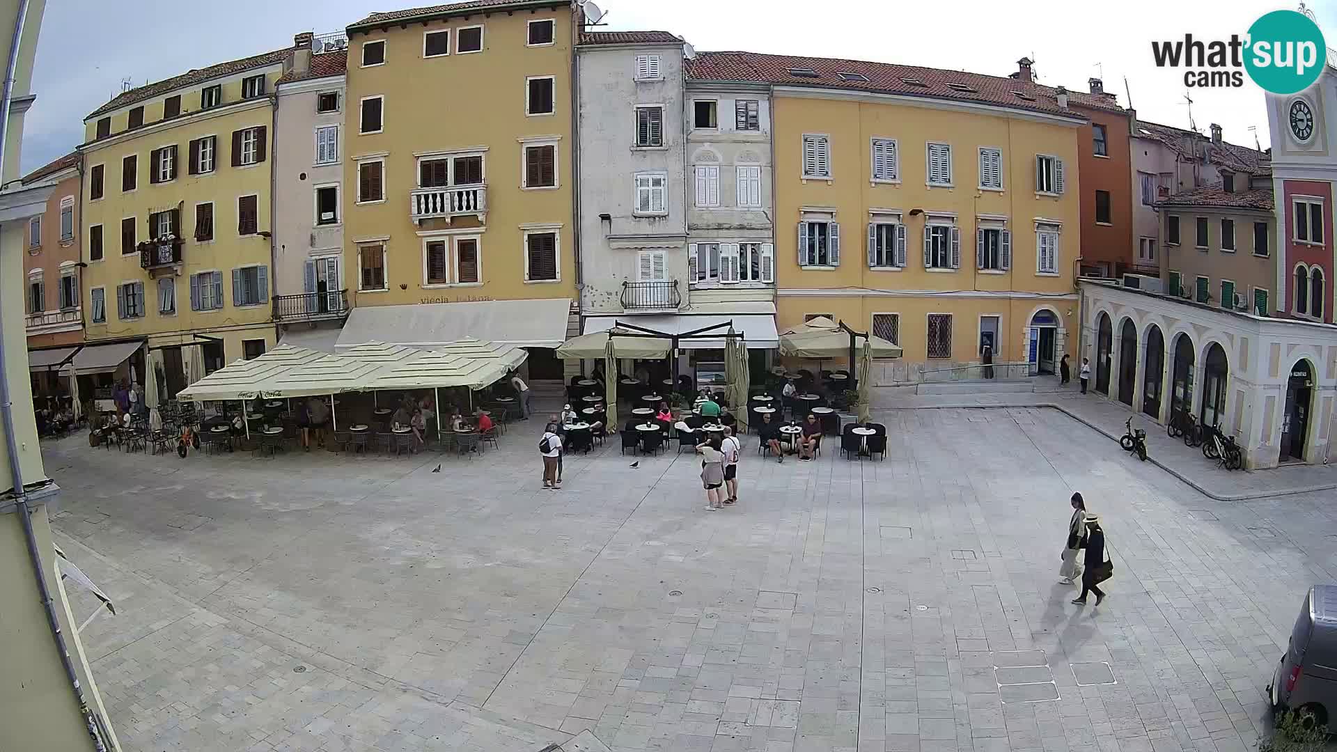 Webcam Rovinj Center – Plaza Principal