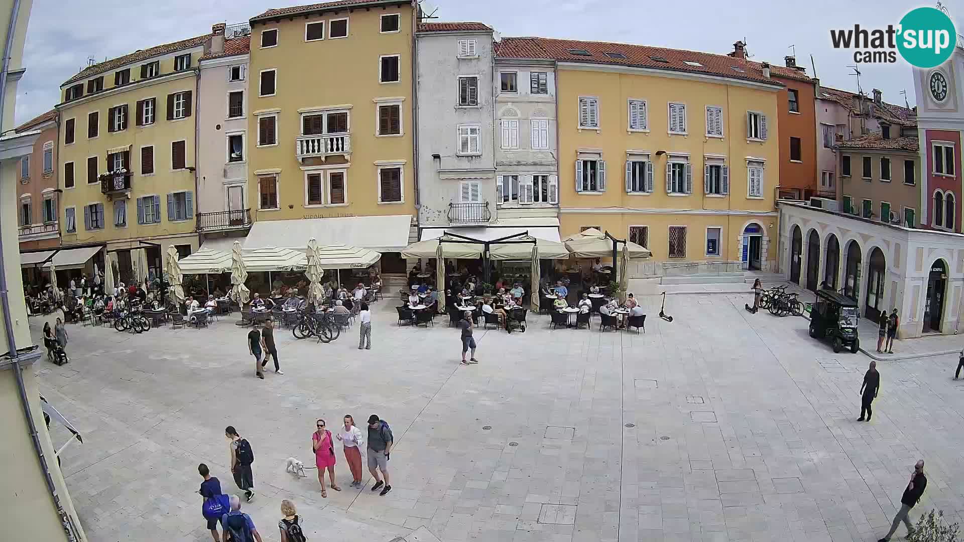 Spletna kamera Rovinj Center – Glavni trg