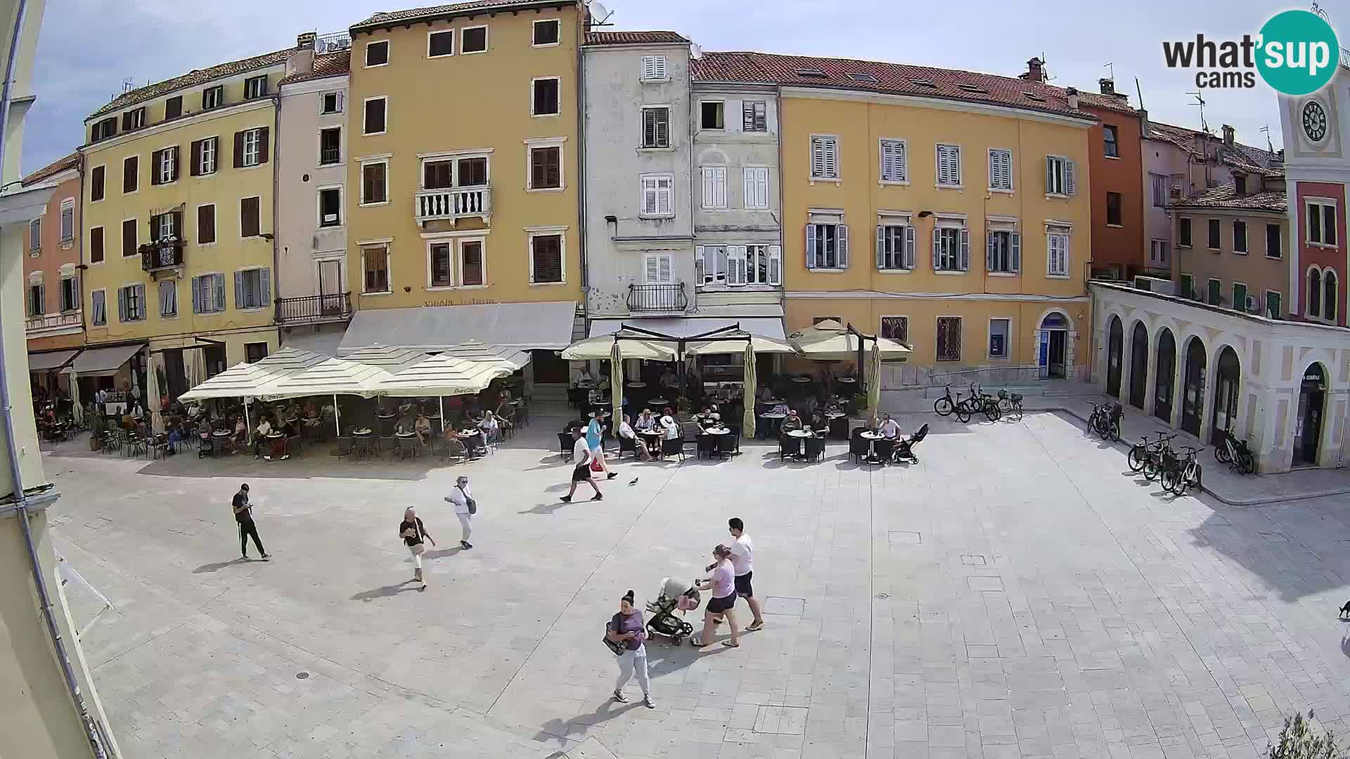 Webcam Rovigno Centro – Piazza Centrale