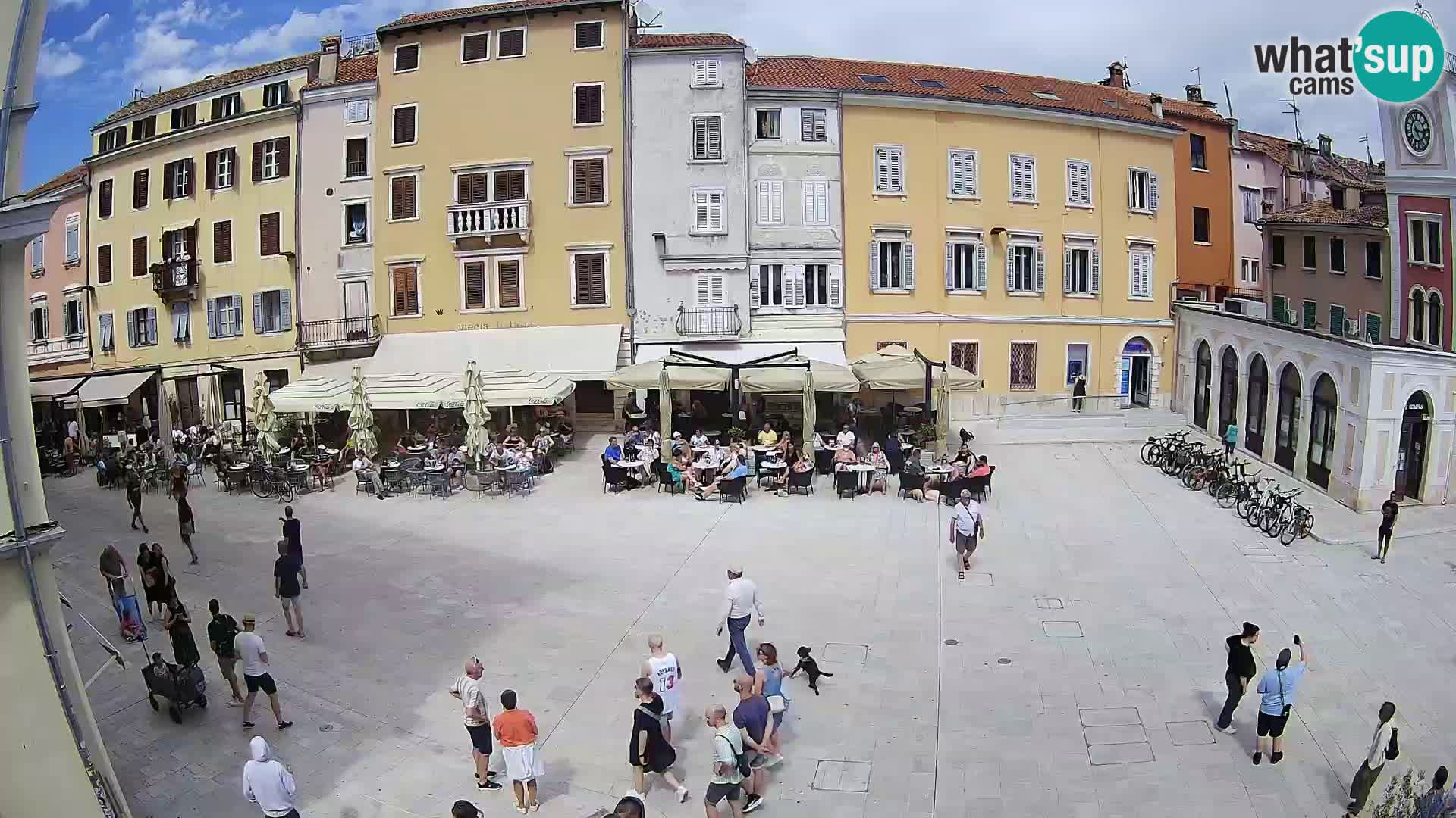 Webcam Rovinj Centre – Place Principale