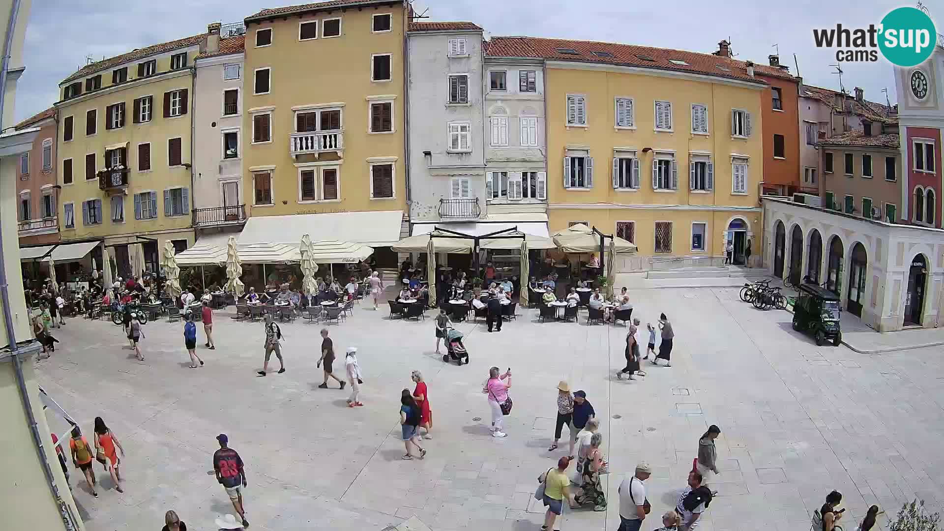 Webcam Rovinj Centre – Place Principale