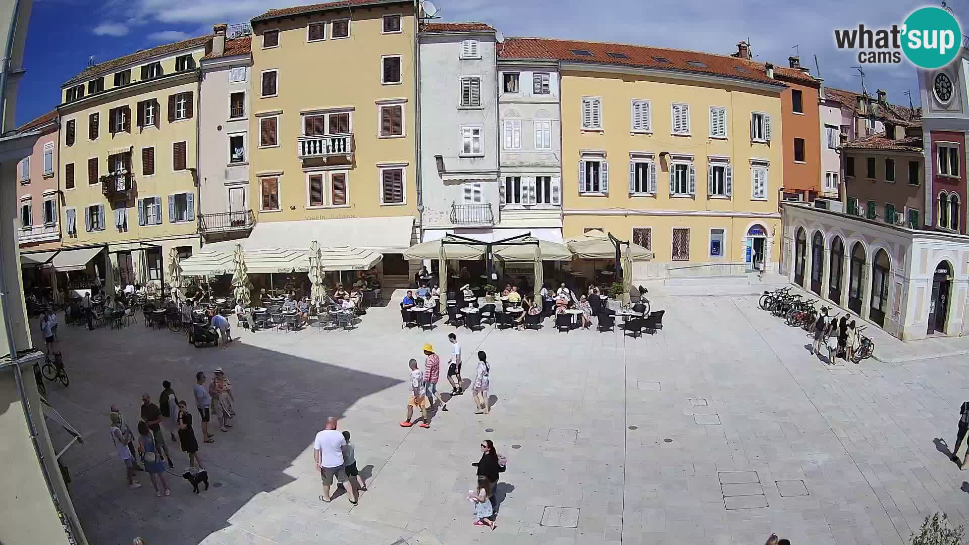 Spletna kamera Rovinj Center – Glavni trg