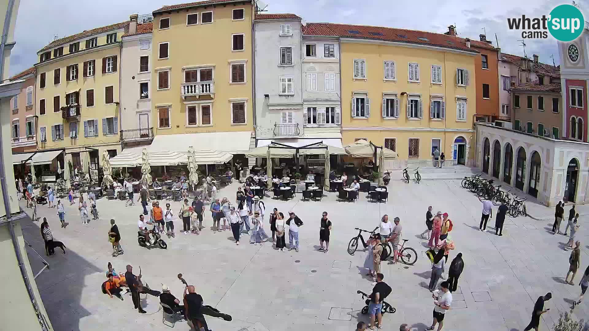 Webcam Rovinj Centre – Place Principale
