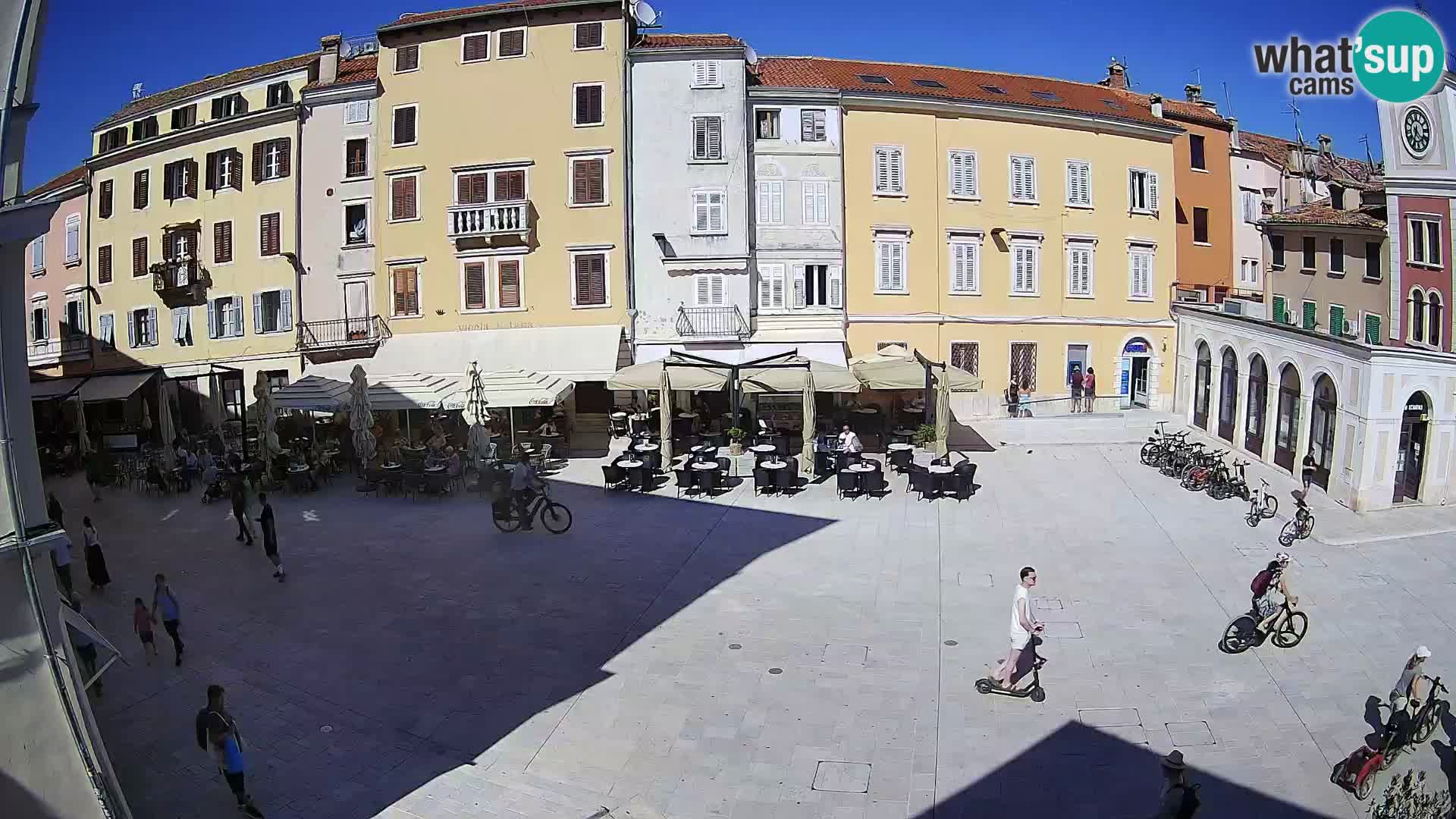 Webcam Rovinj Centre – Place Principale