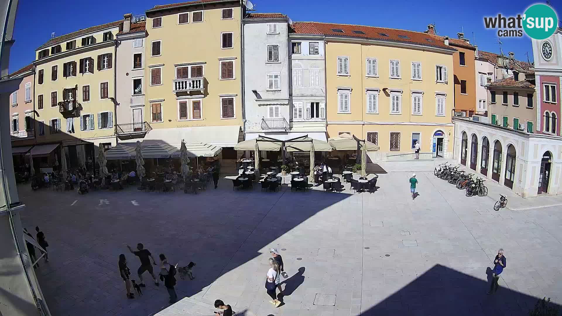 Webcam Rovinj Centre – Place Principale