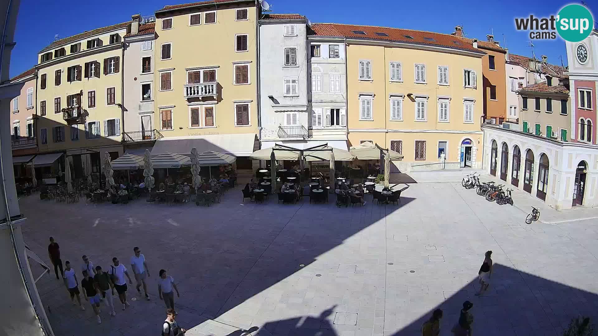 Rovinj Center Webcam – Main Square