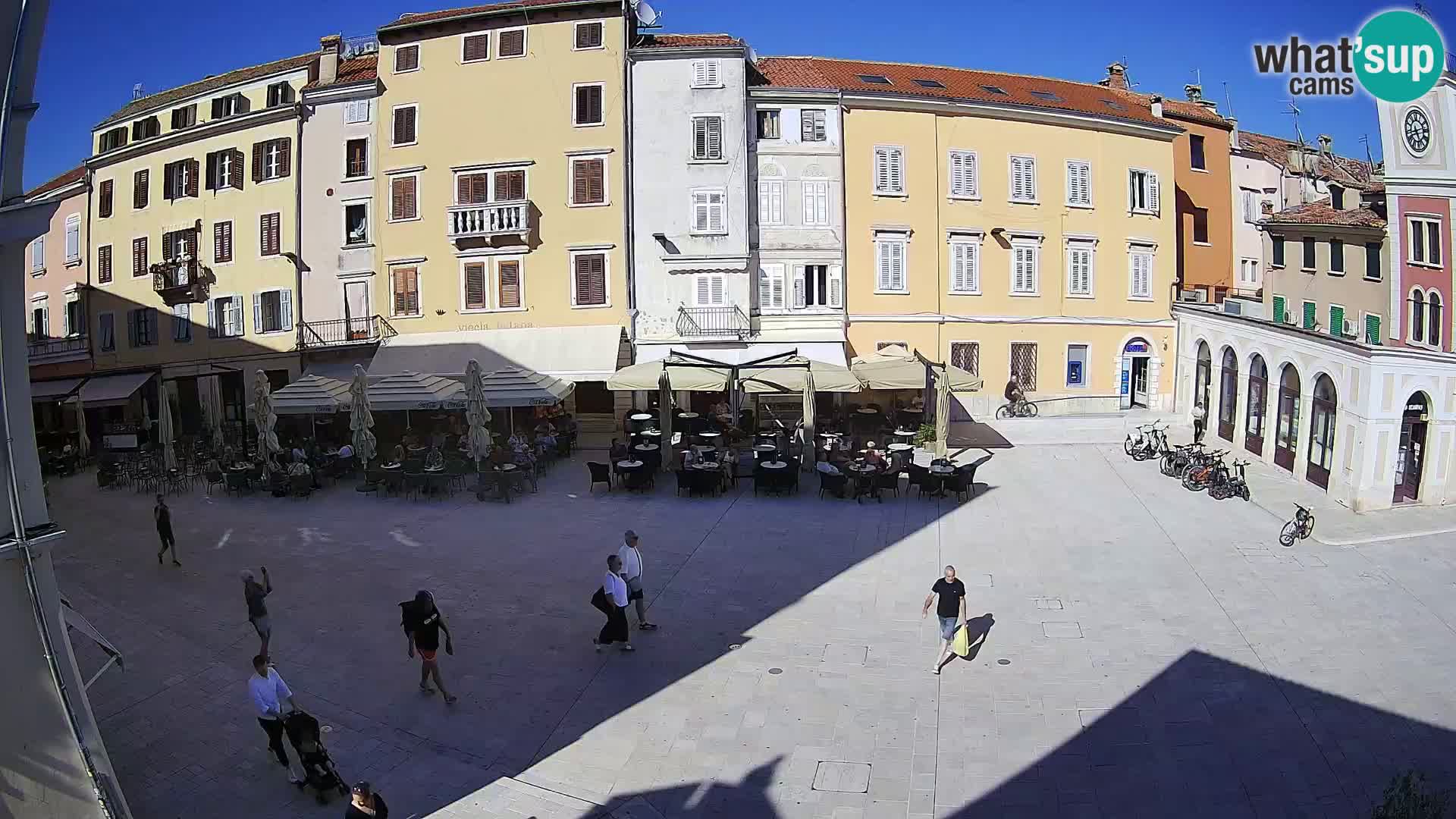 Spletna kamera Rovinj Center – Glavni trg