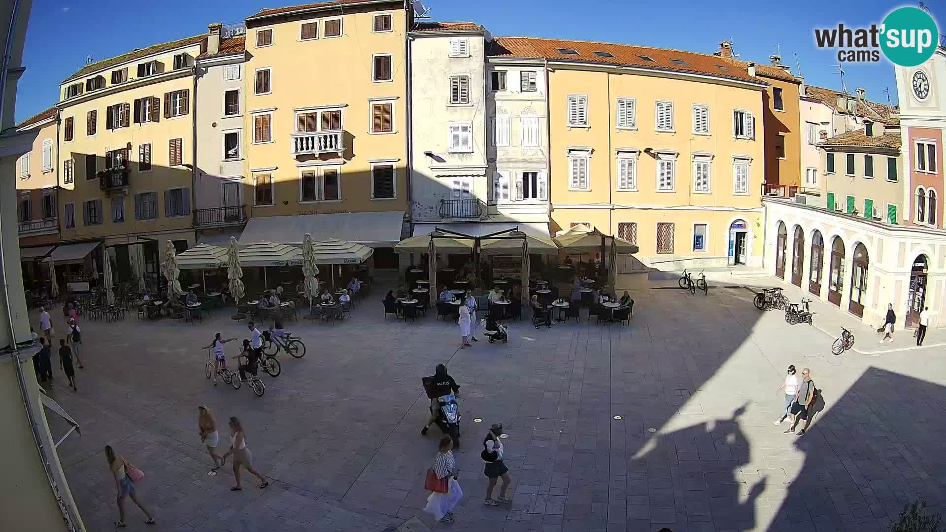 Webcam Rovinj Center – Plaza Principal