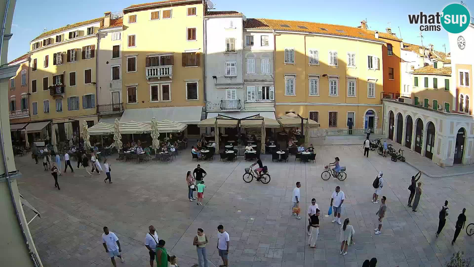Webcam Rovinj Zentrum – Hauptplatz in Echtzeit