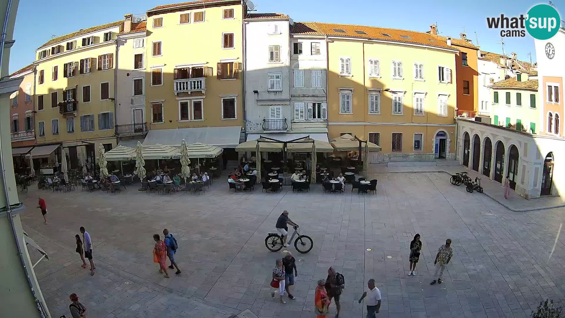 Webcam Rovinj Center – Plaza Principal