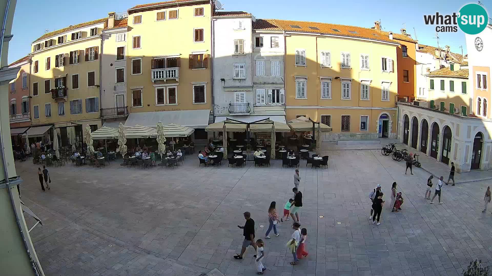 Webcam Rovinj Center – Plaza Principal