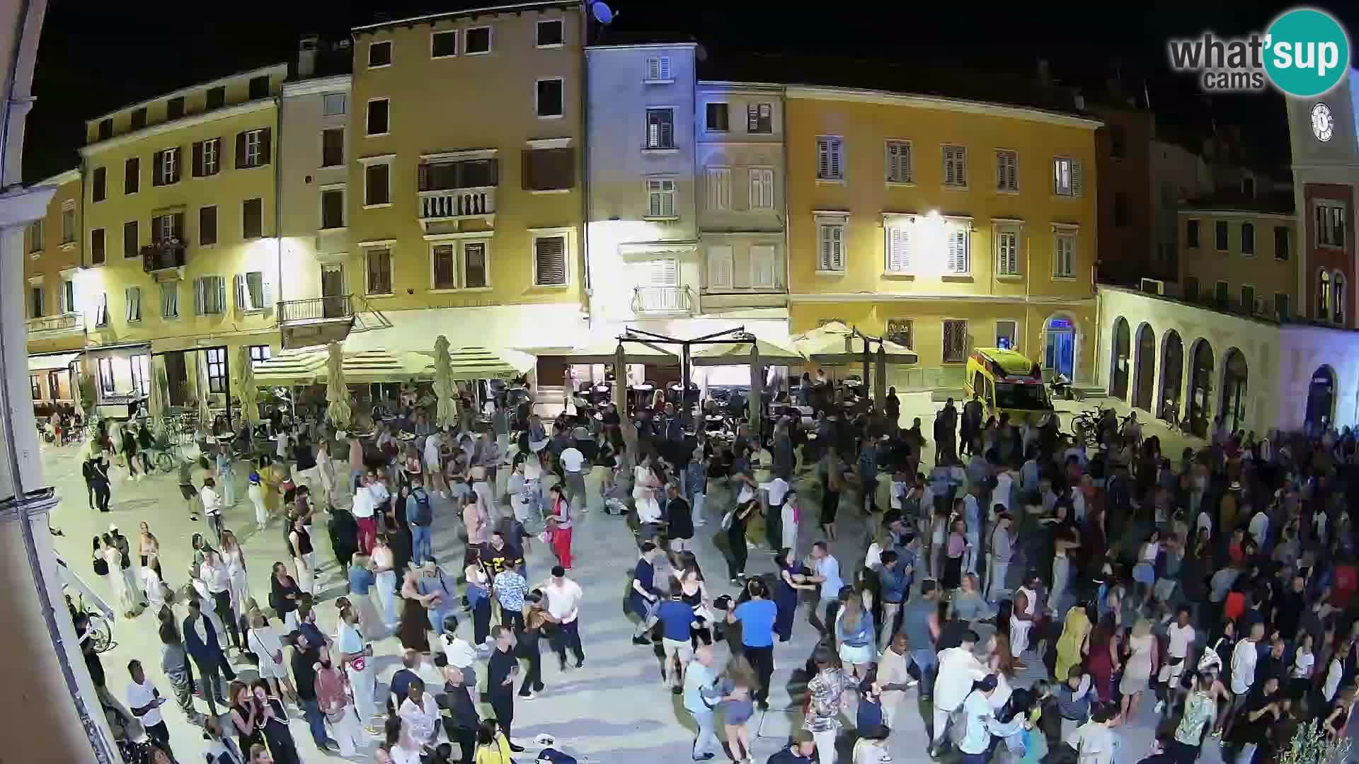 Webcam Rovinj Center – Plaza Principal