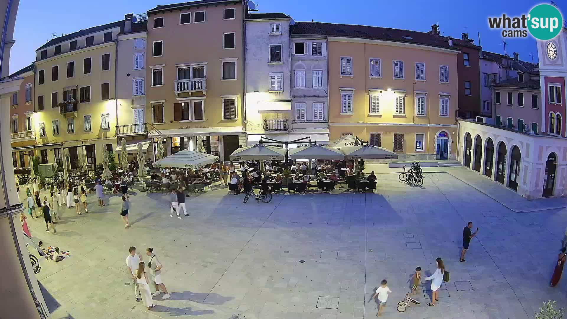 Webcam Rovinj Centre – Place Principale