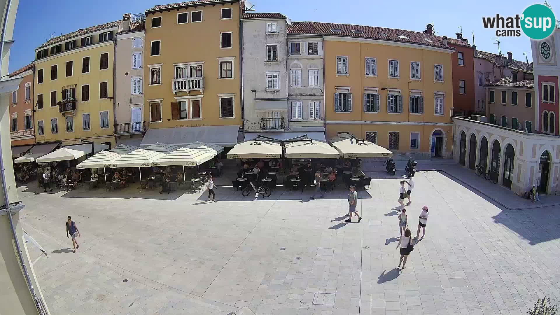 Spletna kamera Rovinj Center – Glavni trg