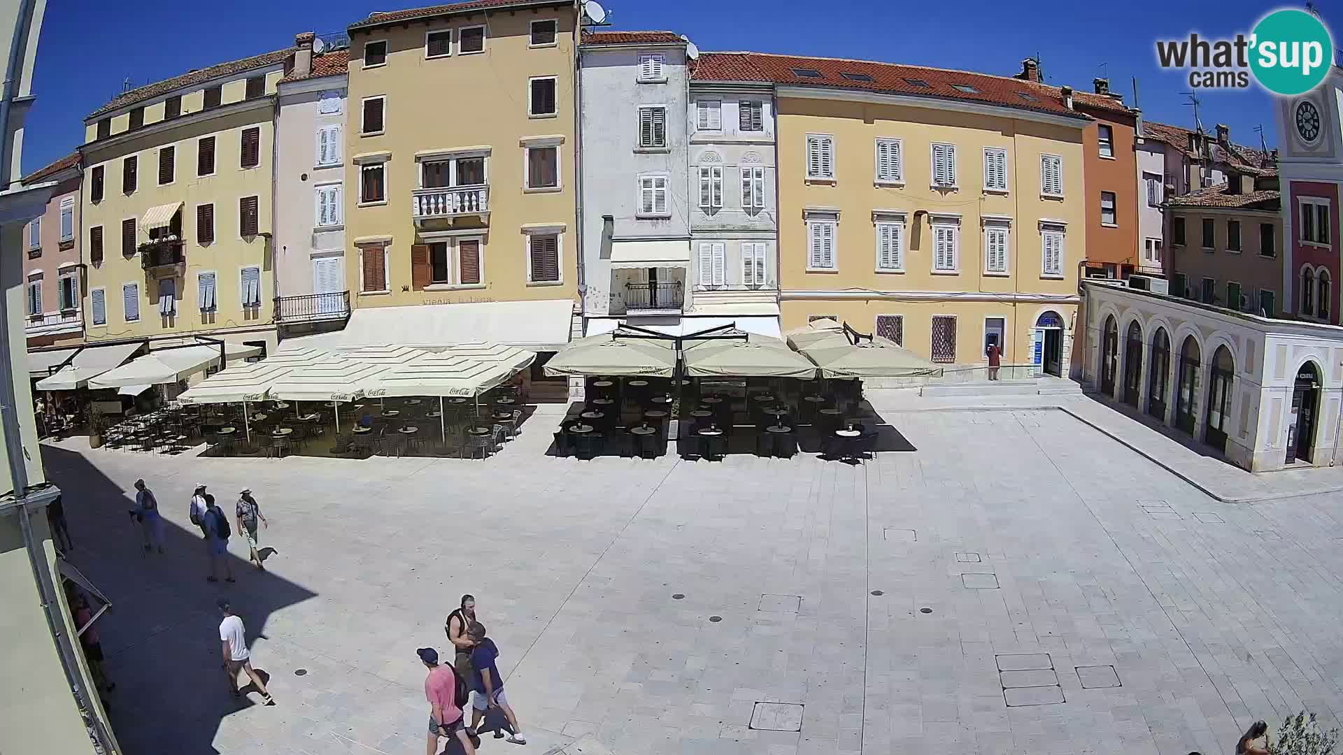 Webcam Rovinj Centre – Place Principale