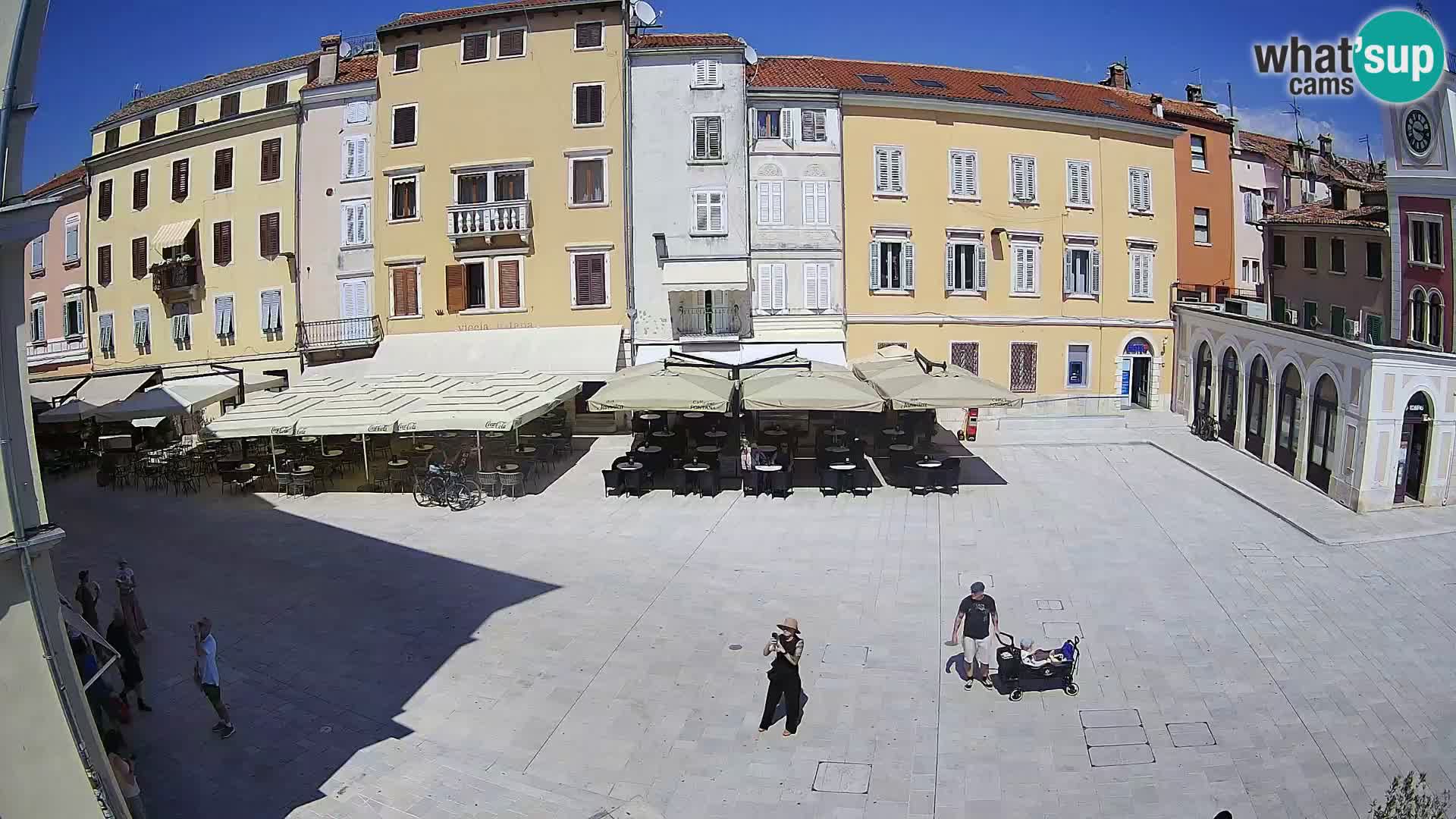 Webcam Rovinj Centre – Place Principale