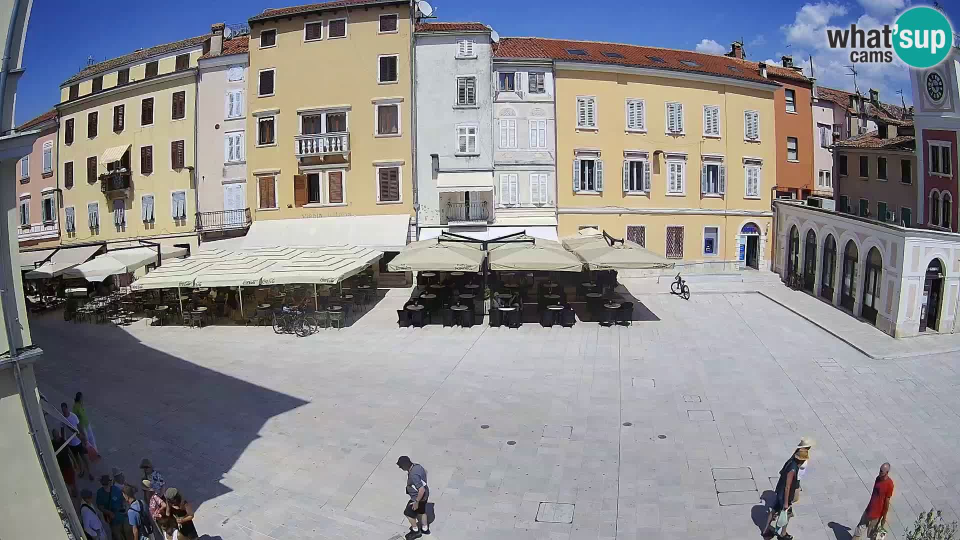 Rovinj Center Webcam – Main Square