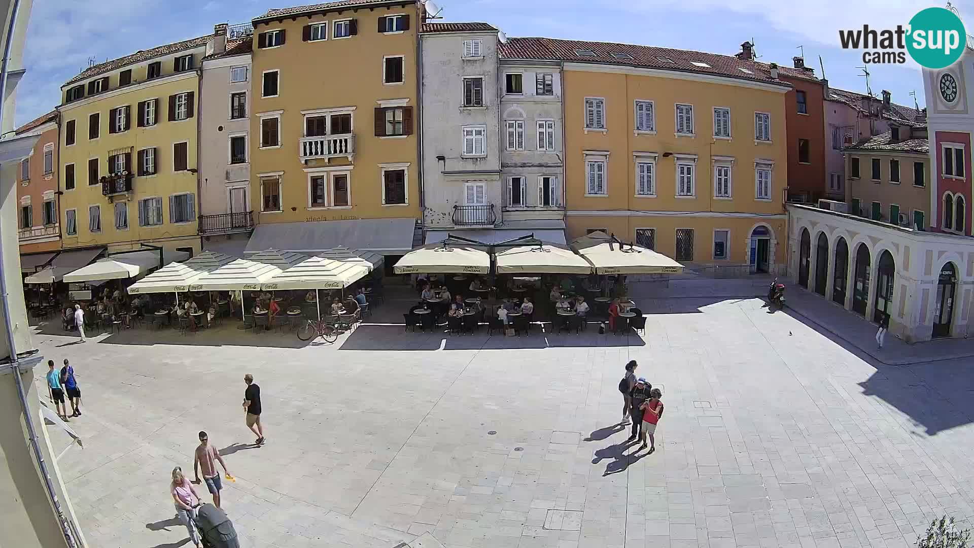 Rovinj Center Webcam – Main Square