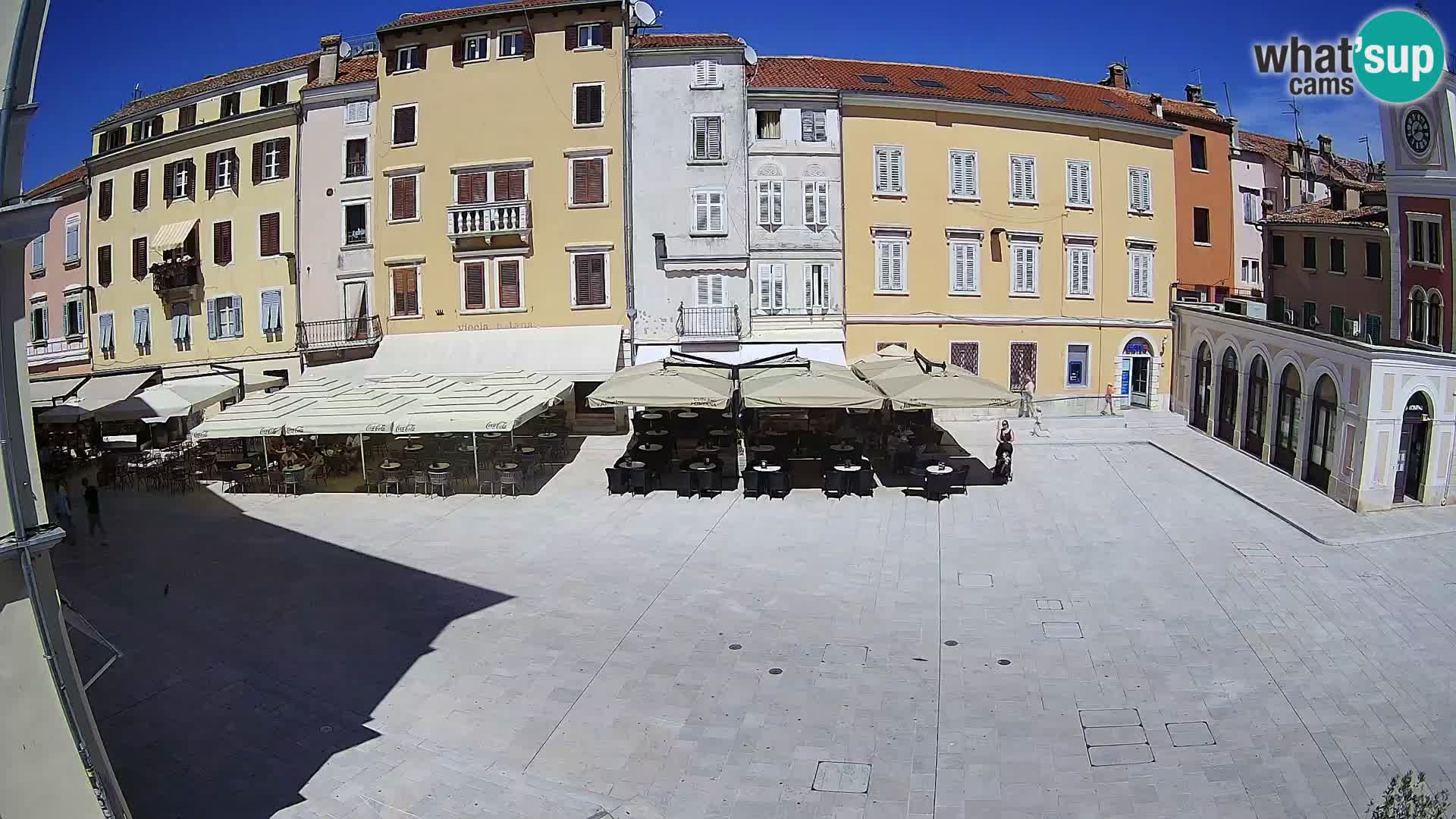 Webcam Rovigno Centro – Piazza Centrale