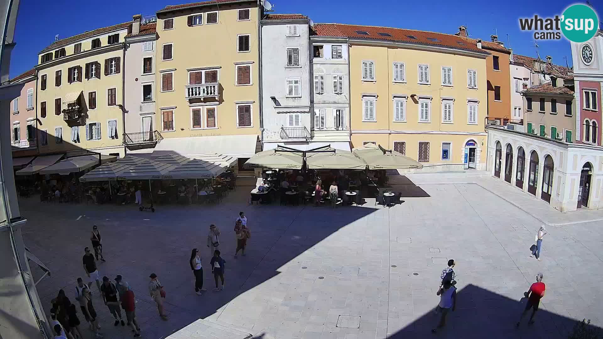 Webcam Rovinj Centar – glavni trg