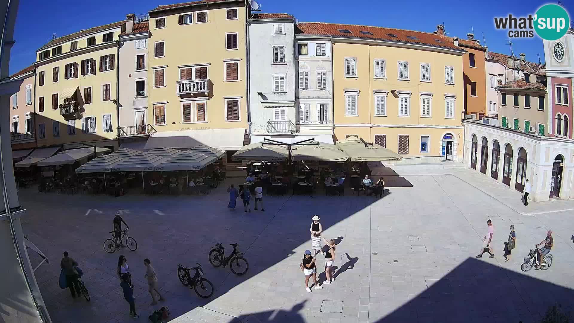Spletna kamera Rovinj Center – Glavni trg