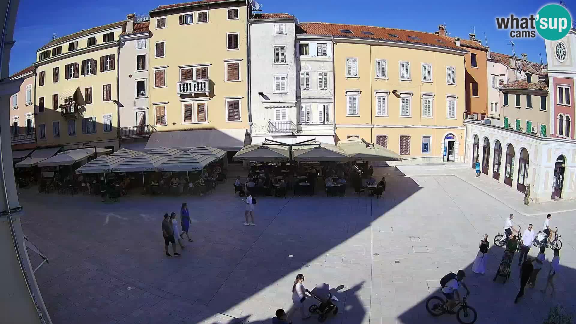 Webcam Rovinj Centar – glavni trg