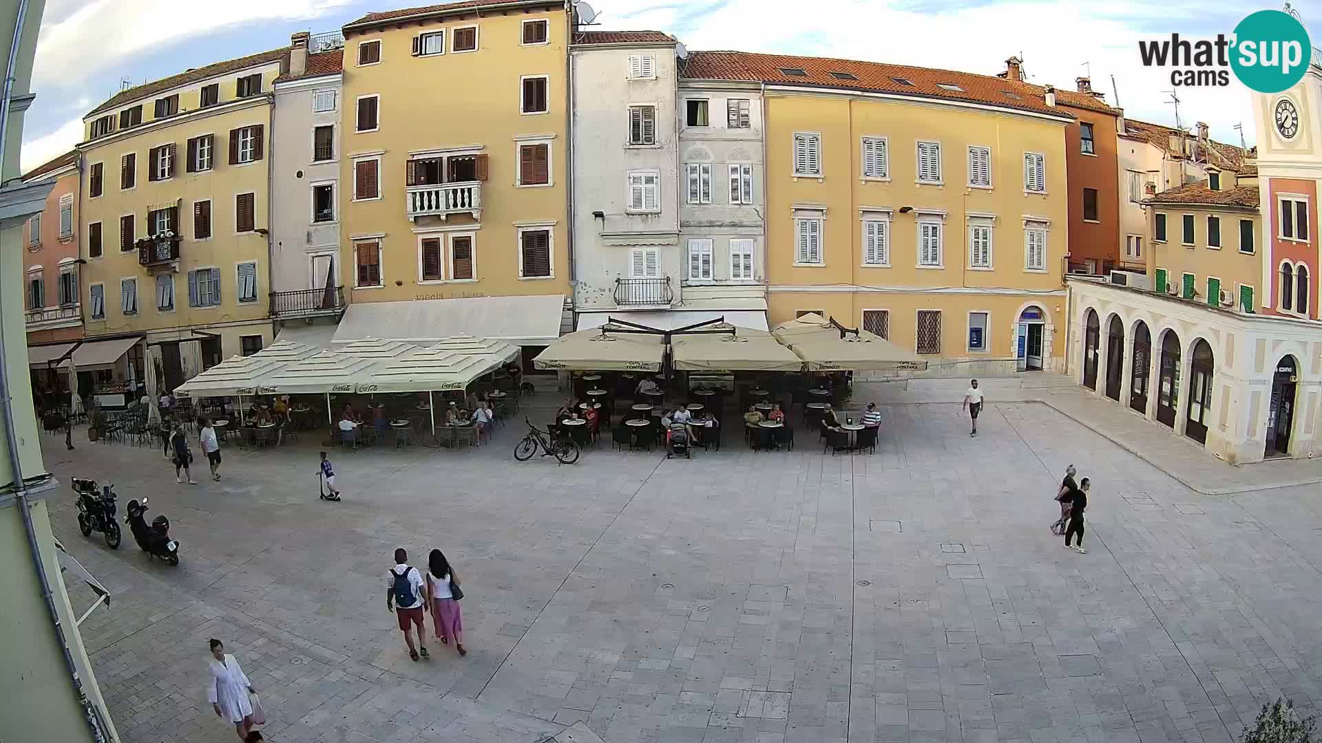 Webcam Rovinj Zentrum – Hauptplatz in Echtzeit
